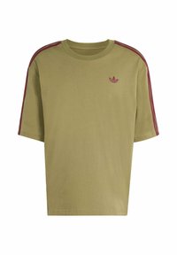 Unselected, focus olive/maroon