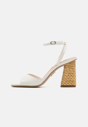 Steve Madden High Heel Sandalette - white