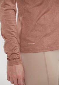 Endurance Funktions Maje Melange - Langarmshirt - beaver fur