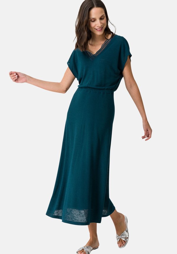 MIT RÜCKENAUSSCHNITT - Jerseykleid - reflecting pond