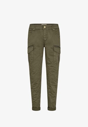 CARGOHOSE CAMILLE - Cargo trousers - green