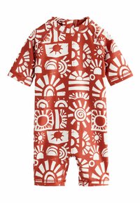 Unselected, brown aztec