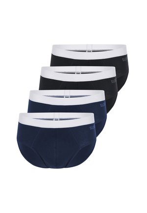 4ER PACK - Slip - schwarz   navy