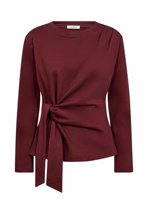 Co'couture, ORIANECC - Μπλούζα με μακριά μανίκια - wine red