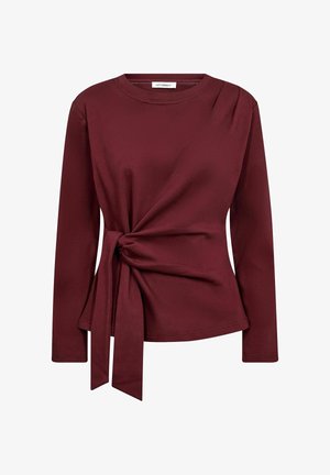 Co'couture, ORIANECC - Μπλούζα με μακριά μανίκια - wine red