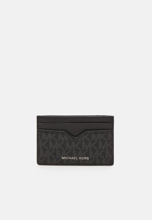NOTCHED CARD CASE UNISEX - Wallet - black