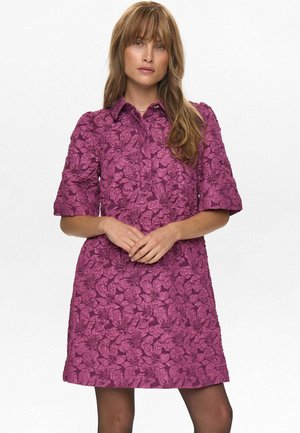Rochie tip cămașă - wild aster