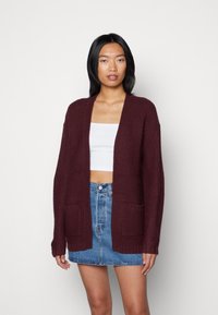 Vero Moda VMNO NAMECARDIGAN - Gilet - winetasting