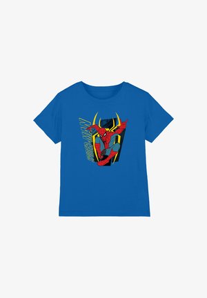 Marvel, SPIDERMAN BRAND NEW DAY JUMPING HERO UNISEX - Print T-shirt - royal blue