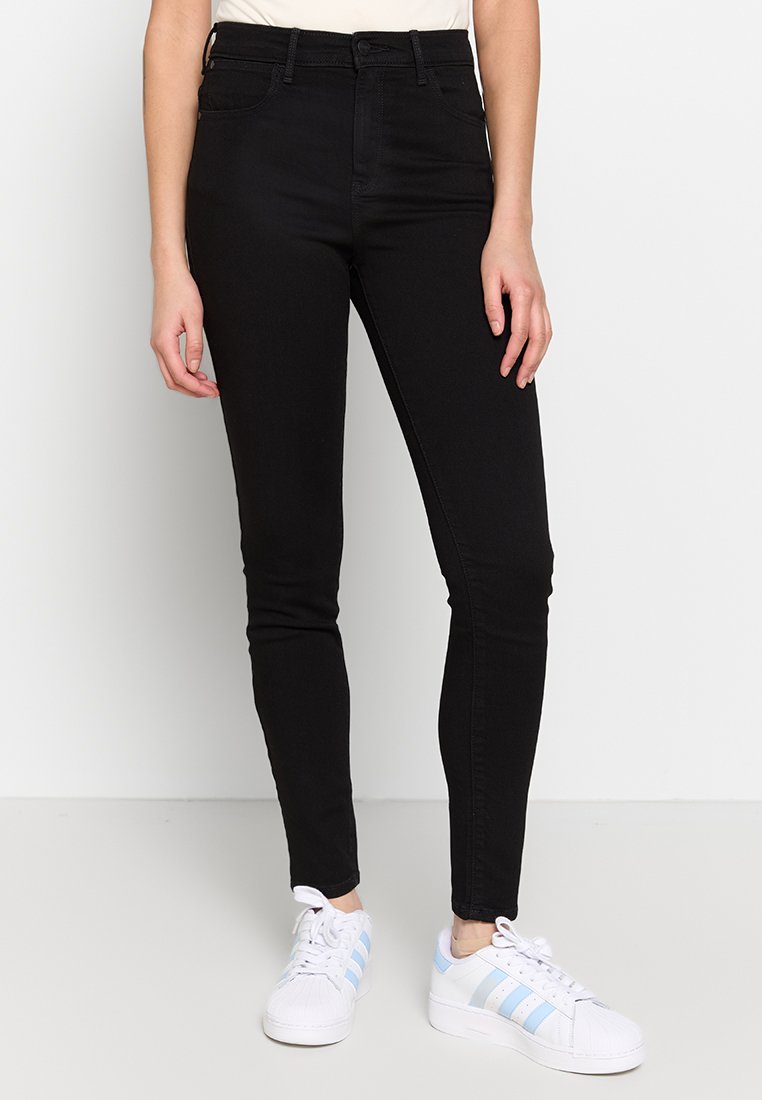 Wrangler Jeans Skinny Fit zwart
