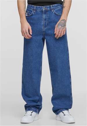 SMALL SIGNATURE GY FIVE POCKET DENIM - Blugi drepți - dark indigo