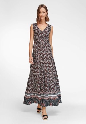 Maxi dress - multicolor schwarz