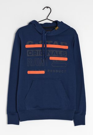 G-STAR Jersey con capucha - blue