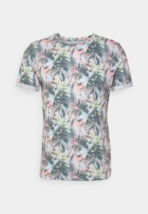 FLORIDA ROUND - Camiseta estampada - white-grey