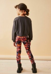 Next ANIMAL PRINT - Pajkice – hlače - black floral