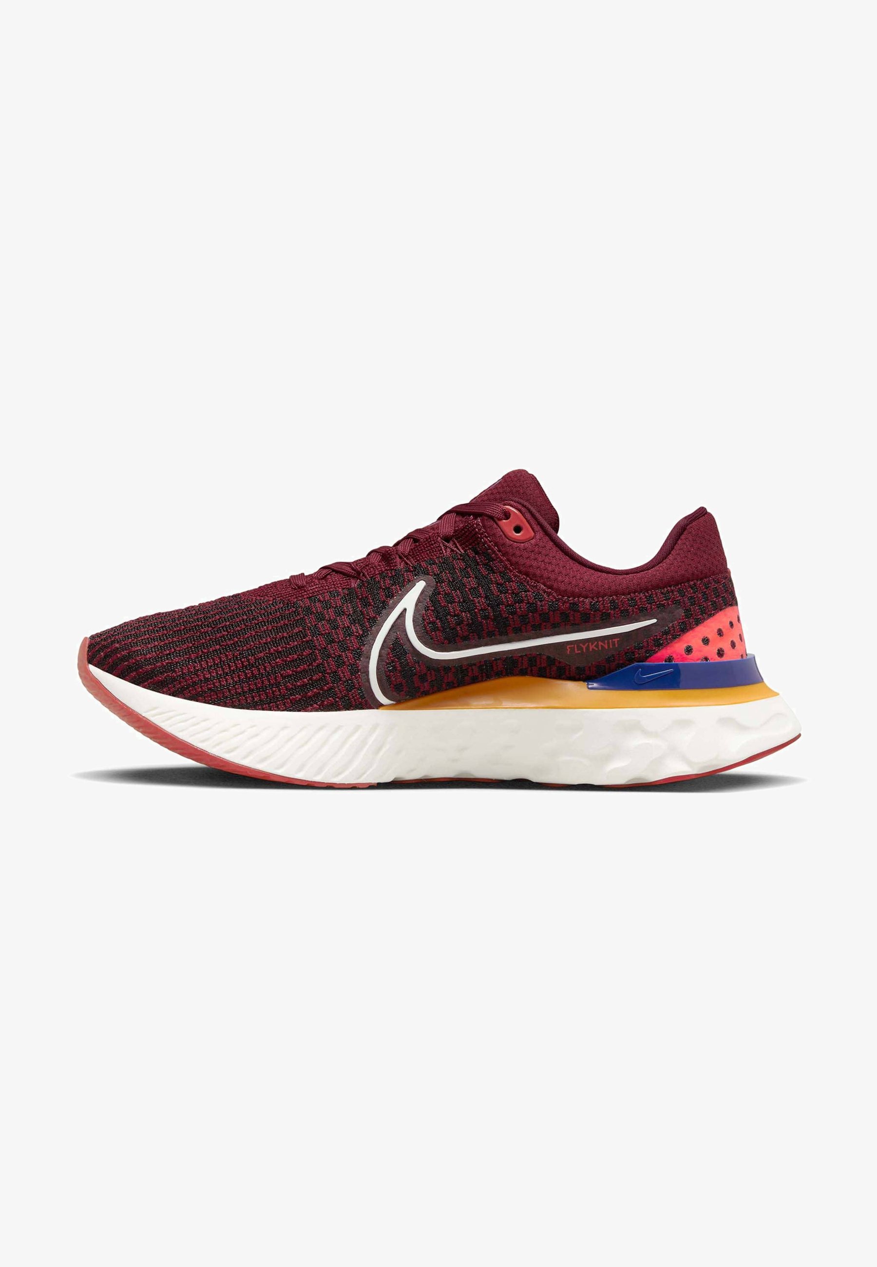 Nike Performance REACT INFINITY RUN - Neutral running shoes - dk  beetroot/white-univ gold brt crimson-concord-sail/white - Zalando.co.uk kumquat univ gold anthracite