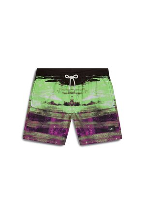 CALI  - Surfshorts - black melted stripe boys