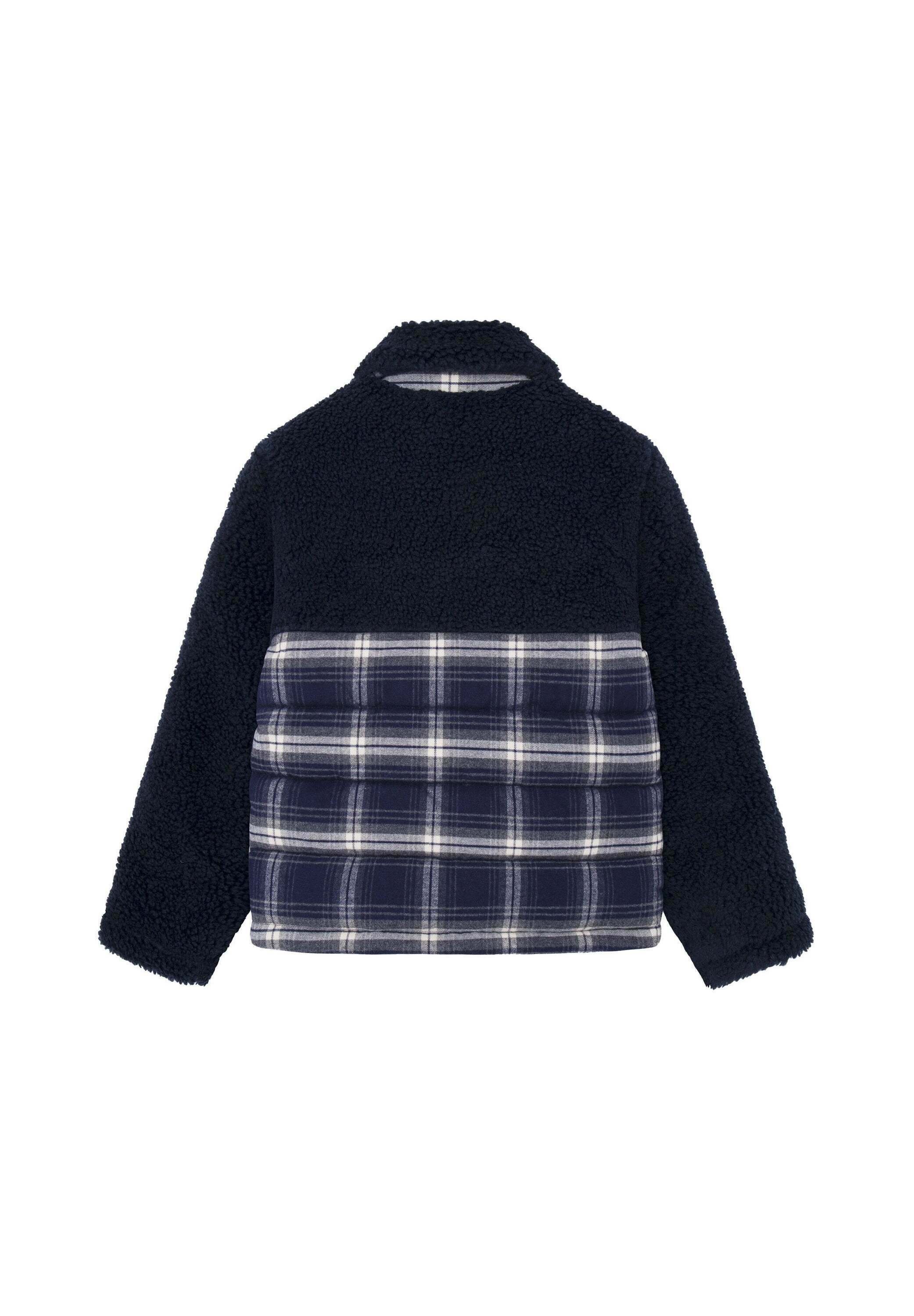 Hackett London SHERPA BOMBER - Bomber Jacket - midnight blue/dark