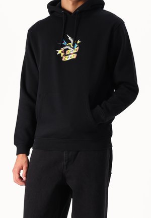 Jersey con capucha - black