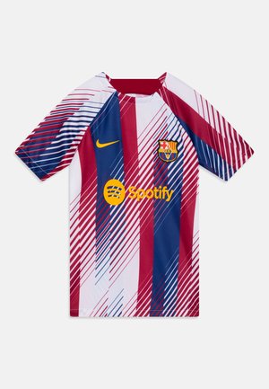 Nike Performance FCB YNK DF ACDPRSSTOPINFK PMH - Maillot de foot - white/noble red/university gold