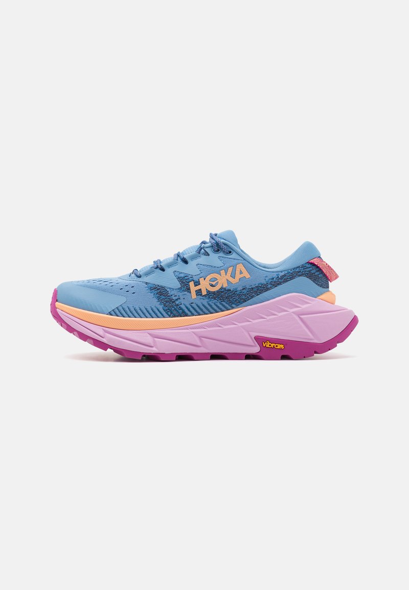 HOKA SKYLINE-FLOAT X - Matkajalatsid - azure rain/pink twilight