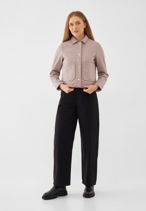 Bolongaro Trevor WORKER - Lederjacke - mushroom