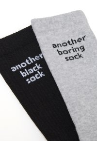 B.ANGEL Calcetines - white grey black