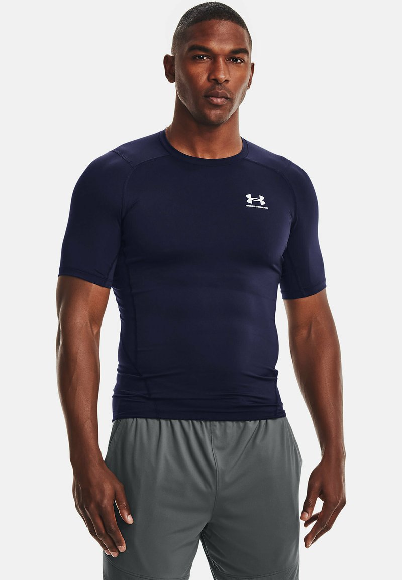 Under Armour UA HG ARMOUR COMP HEAT GEAR - Undershirt - midnight navy ...