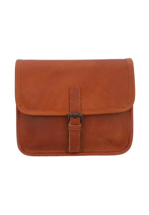 Gusti Leder FEDERICO B. - Torba preko tijela - braun mit e bike lenkeradapter