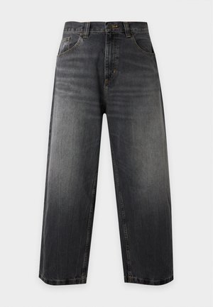 Carhartt WIP, BRANDON PANT - Φαρδύ τζιν - black marble used wash