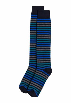 Sokken - dark blue stripes