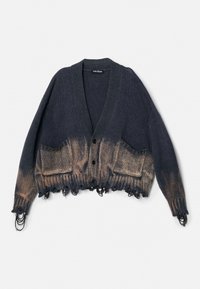 BLEACHED UNISEX - Kardigán - black