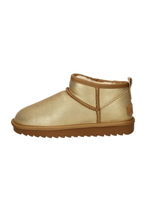 CALIFORNIA GEVOERDE - Snowboots  - goud