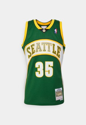 Mitchell & Ness NBA SWINGMAN ROAD SEATTLE SUPERSONICS 07 KEVIN DURANT - Club wear - green