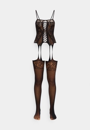 PETITE FLEUR BODYSTOCKING - Σώμα - black
