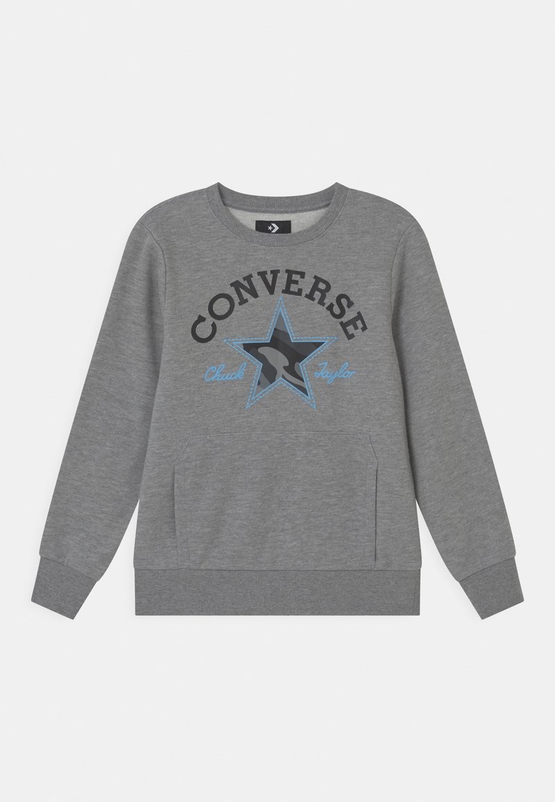 Converse UTILITY CREW - Sudadera - dark grey heather