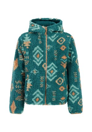 EVELYN JR - Fleecejas - rainstorm blue