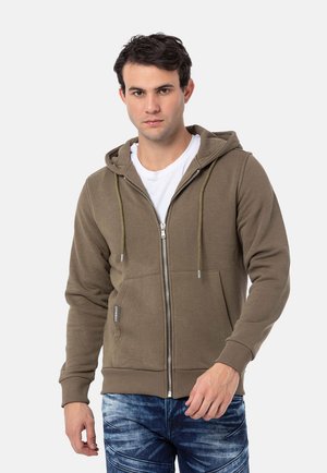 Sweatjacke - khaki