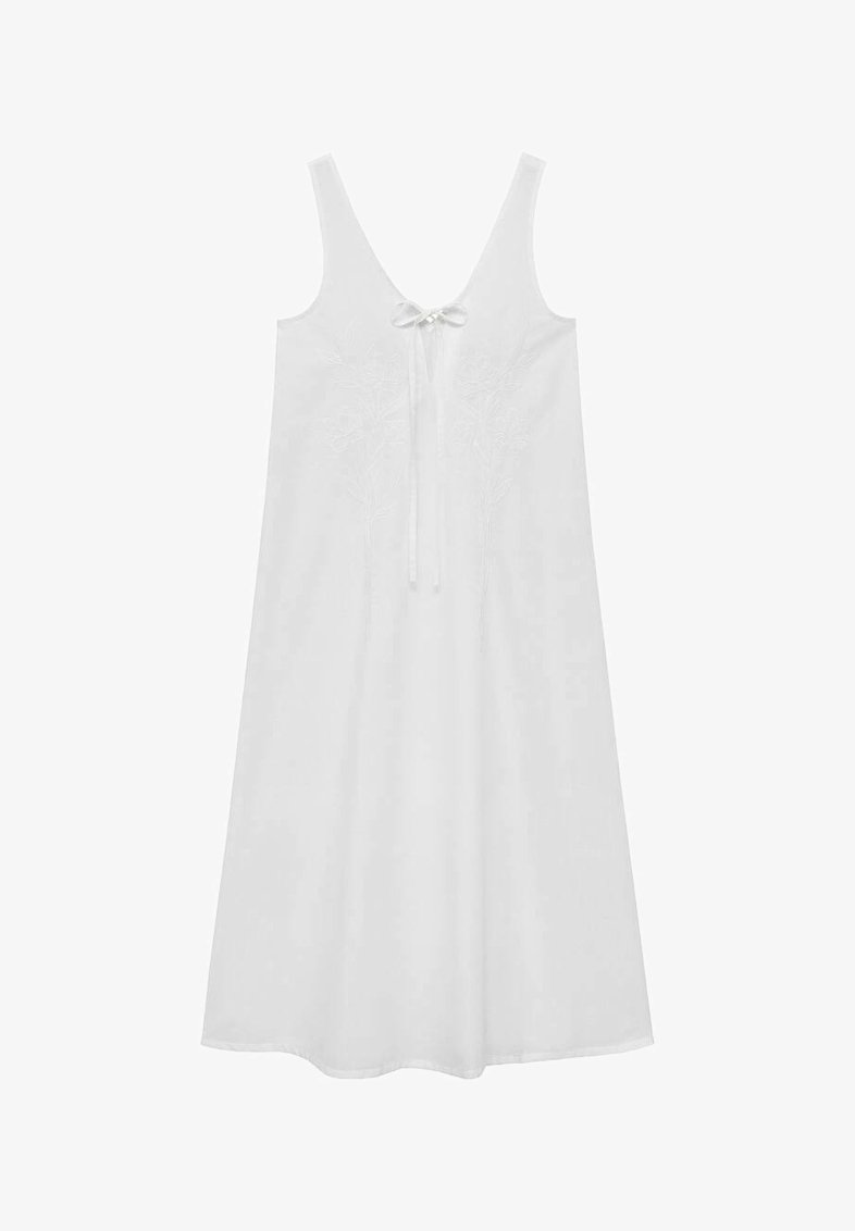 Mango Chemise de nuit Nuisette white/blanc