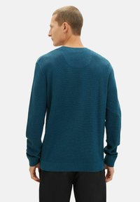 TOM TAILOR Strickpullover - dunkelgrün