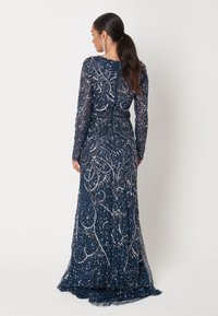 Maryisa EMEBLLISHED SEQUINS MODEST MAXI  - Occasion wear - navy