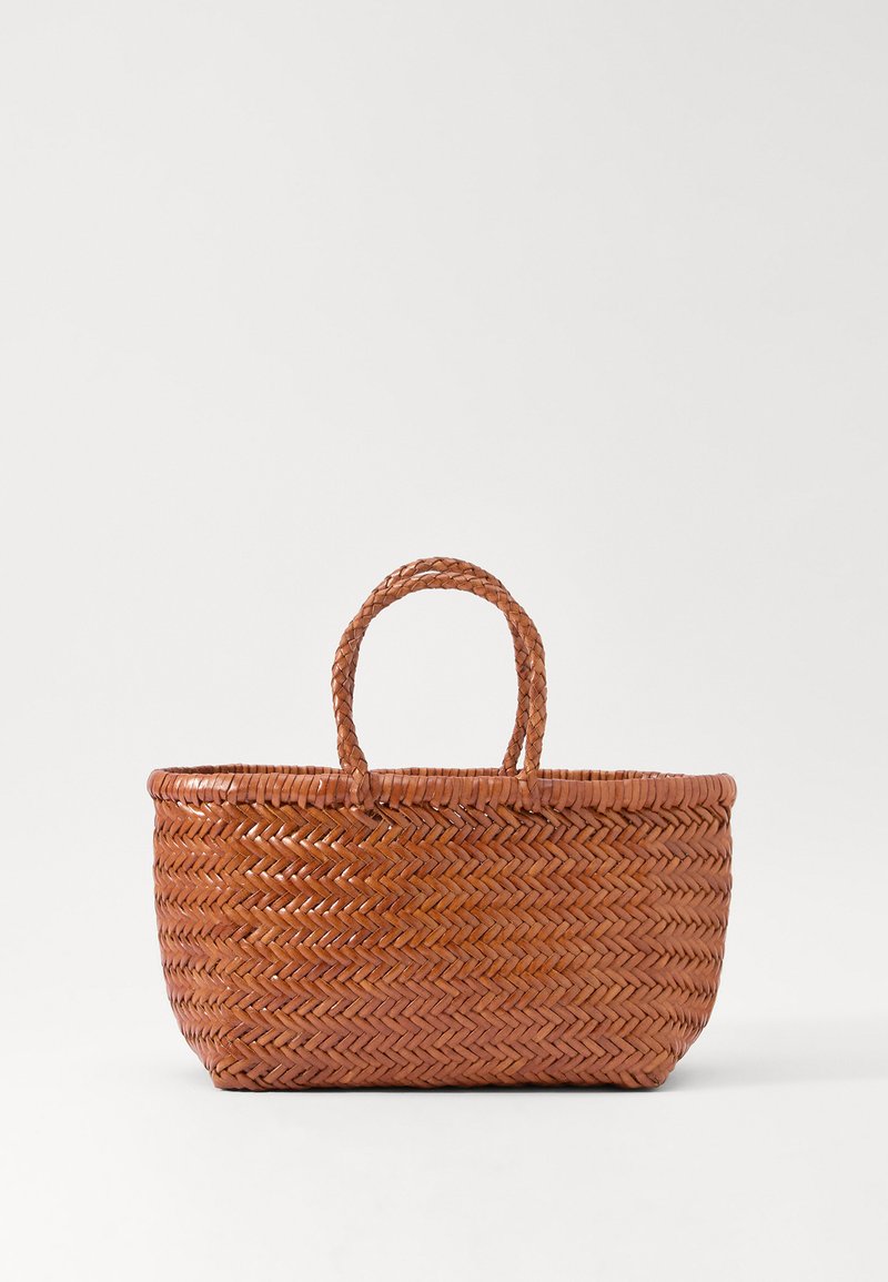 DRAGON DIFFUSION BAMBOO TRIPLE JUMP SMALL - Borsa a mano - tan