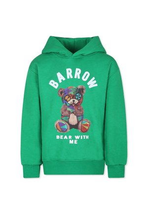Barrow CON LOGO - Felpa con cappuccio - green