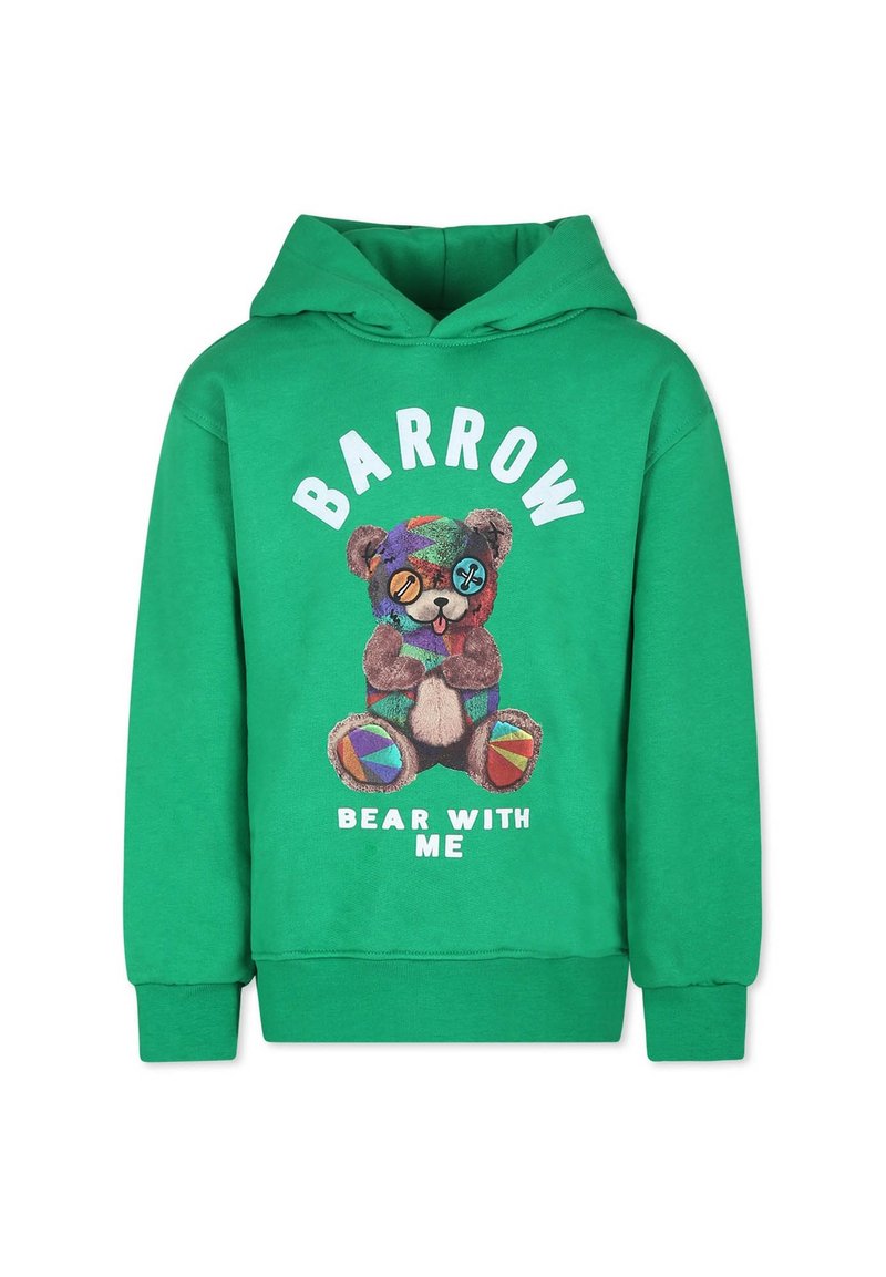 Barrow CON LOGO - Felpa con cappuccio - green