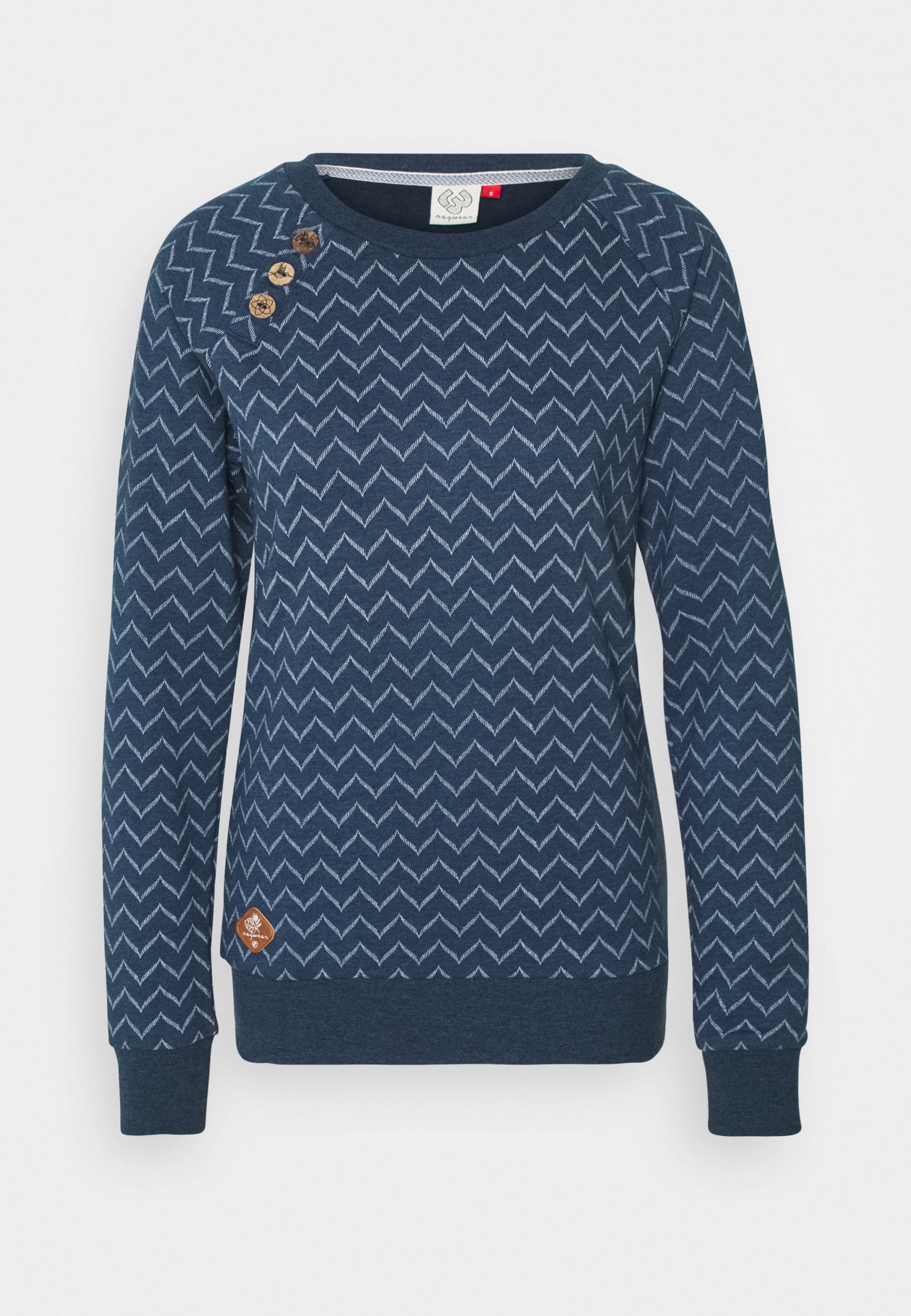 Ragwear DARIA ZIG ZAG Sweatshirt denim blueblå Zalando.no Ragwear DARIA ZIG ZAG - Sweatshirt - denim blue