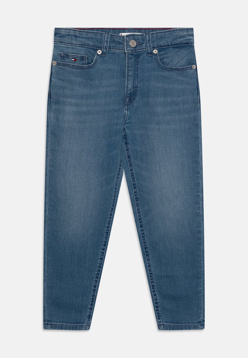 Tommy Hilfiger jeans uomo gamba dritta lavaggio blu