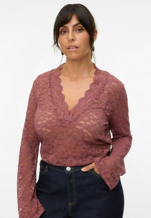Blouse - rose brown