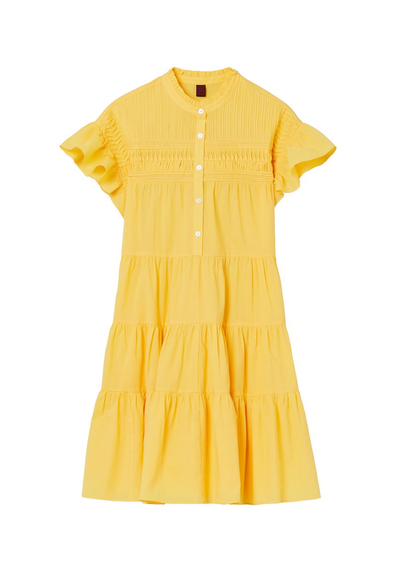 Stefanel Blousejurk lichtgeel