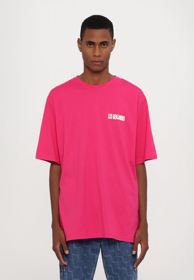 Les Benjamins SHORT SLEEVE TEE UNISEX - Μπλουζάκι με στάμπα - punky pink
