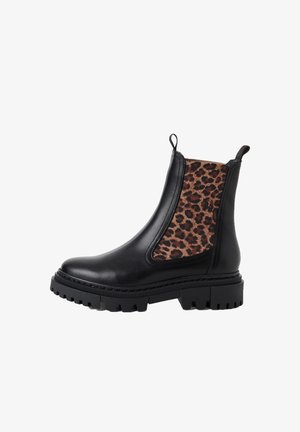Tamaris, Plateaustiefelette - black leopard